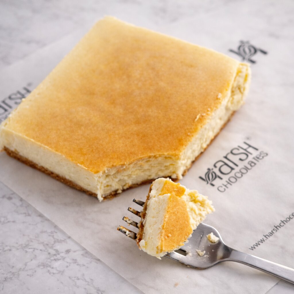 Newyork (style) Baked Cheesecake - EGGLESS