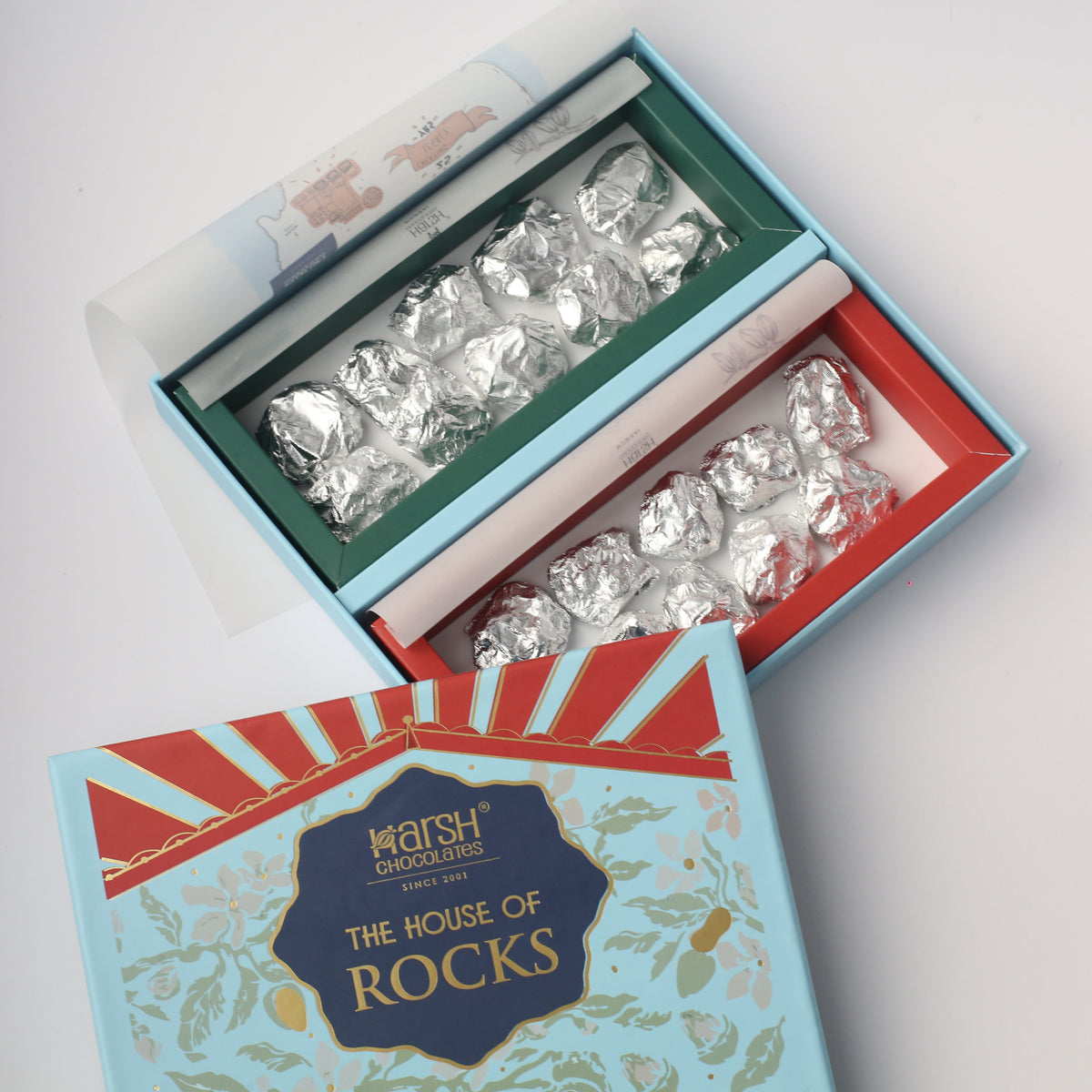 The House of Rocks - Assorted rocks Box - 20pcs