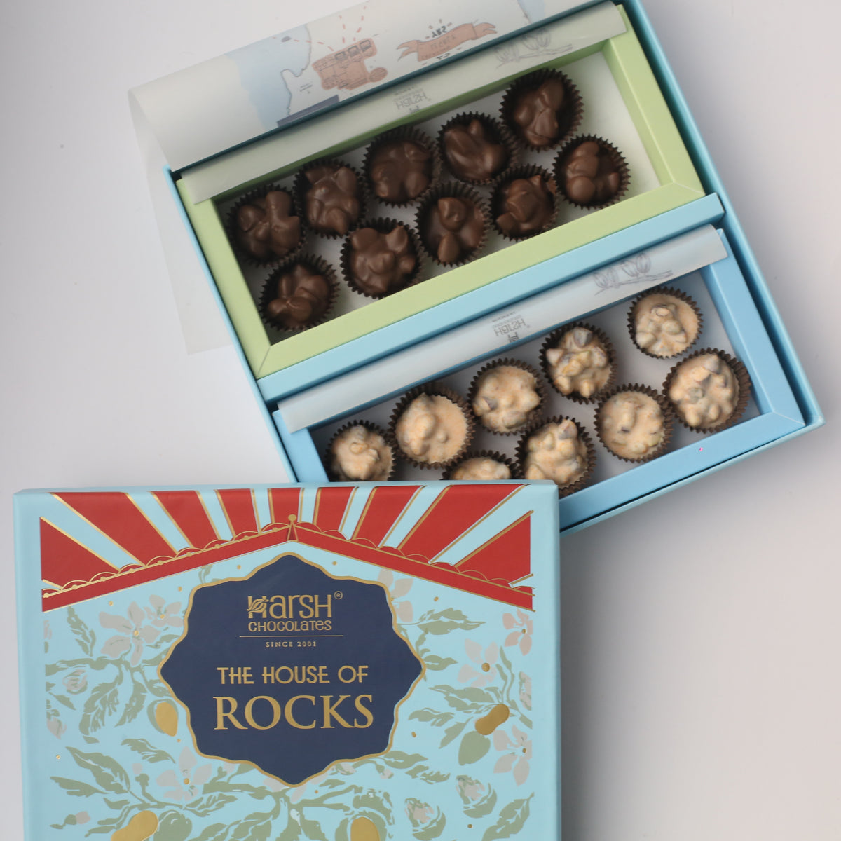 The House of Rocks - Assorted rocks Box - 20pcs