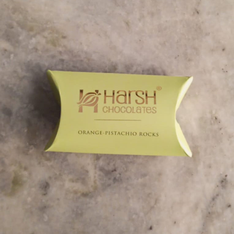 Orange Pistachio Rocks - Box of 4