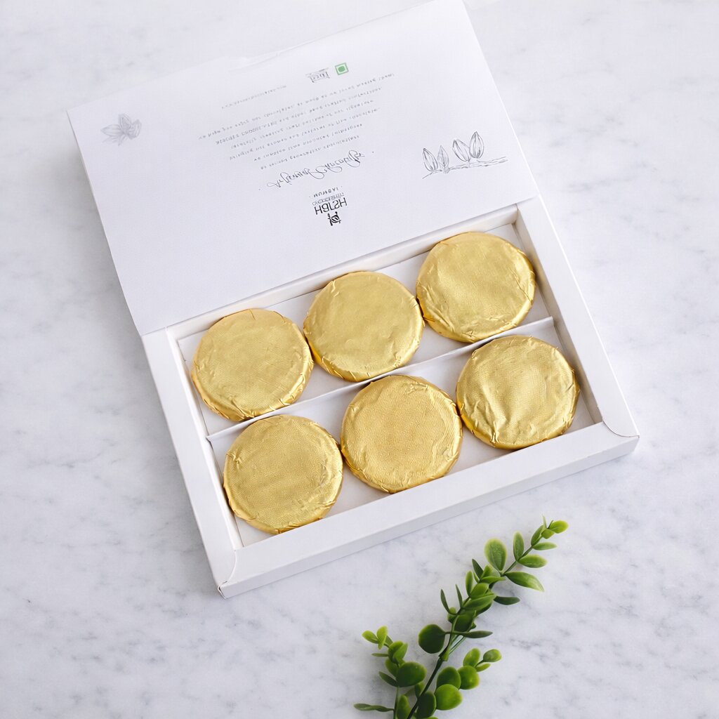 Biscuit Chocolates - Box of 6