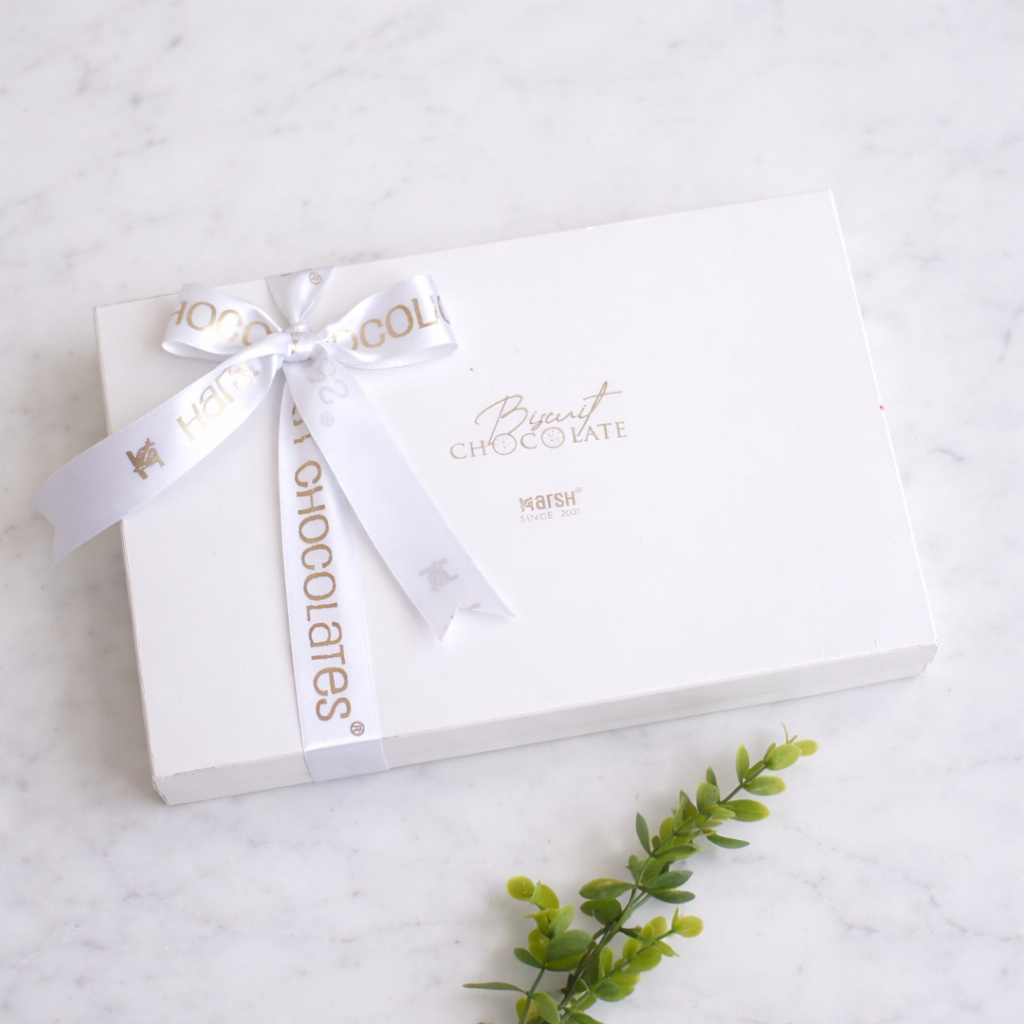 Biscuit Chocolates Box of 6 - New Born Announcement