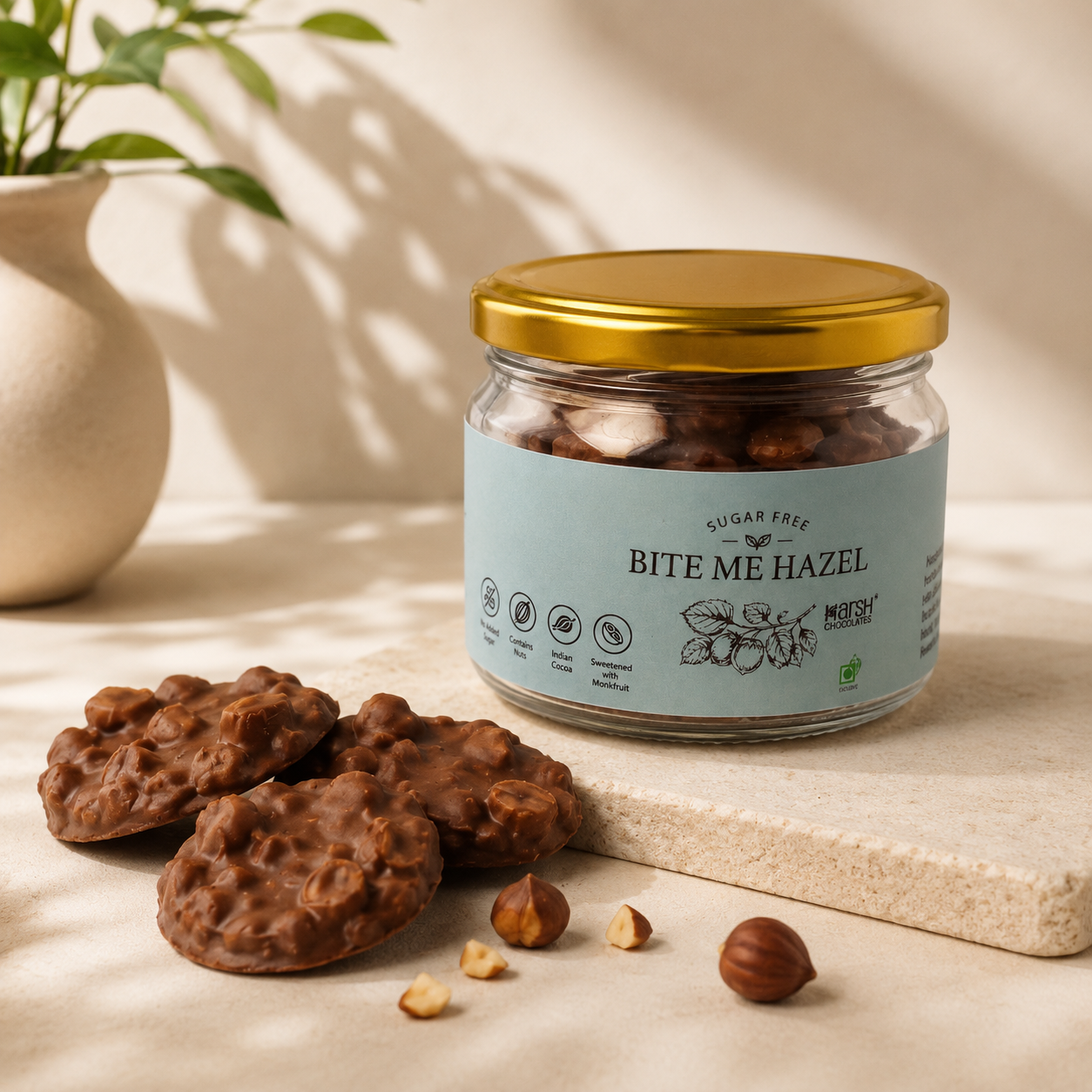 Bite Me Hazel Cookie Jar - Sugarfree