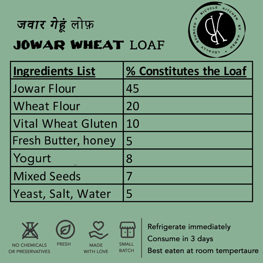 Jowar Wheat Bread