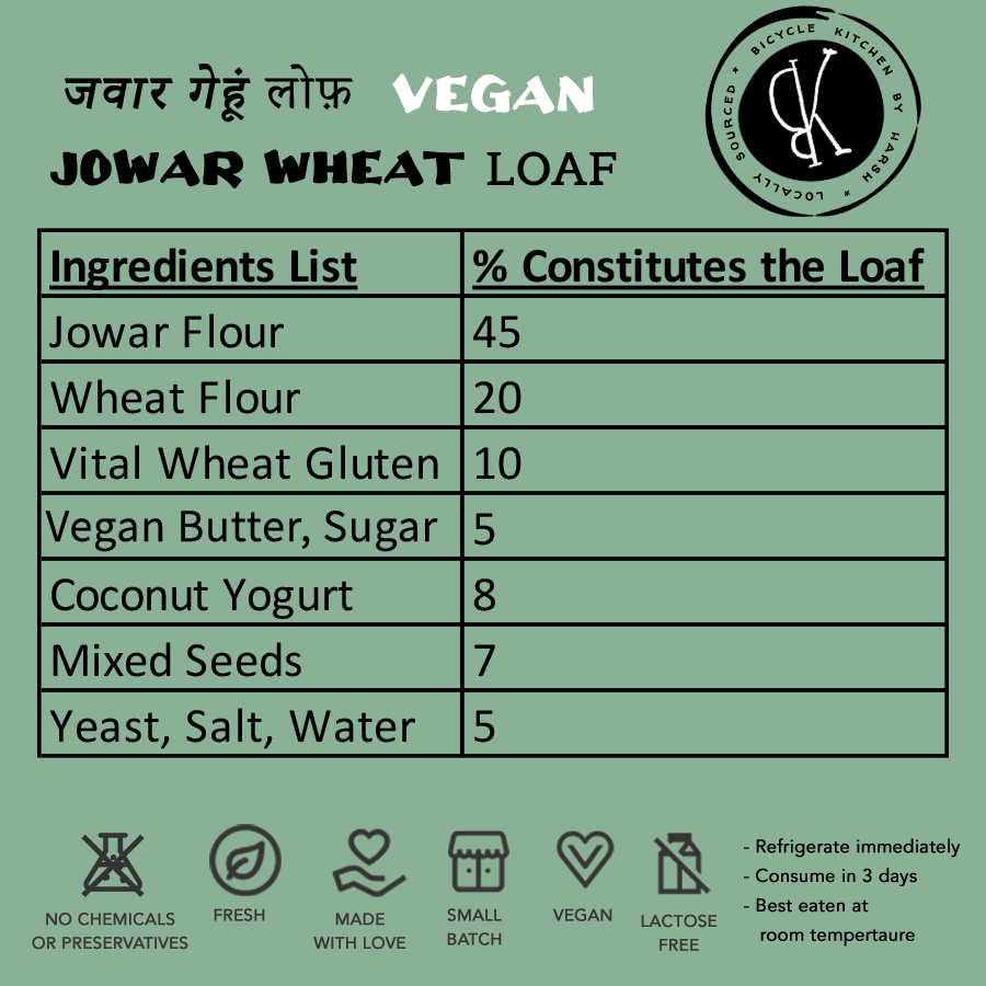 Jowar Wheat Bread