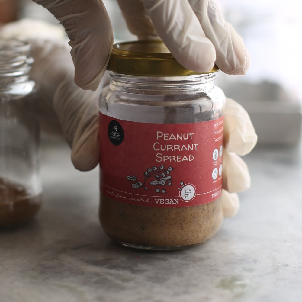 Vegan Peanut Currant Spread