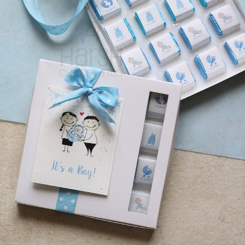 new baby birth announcement hampers