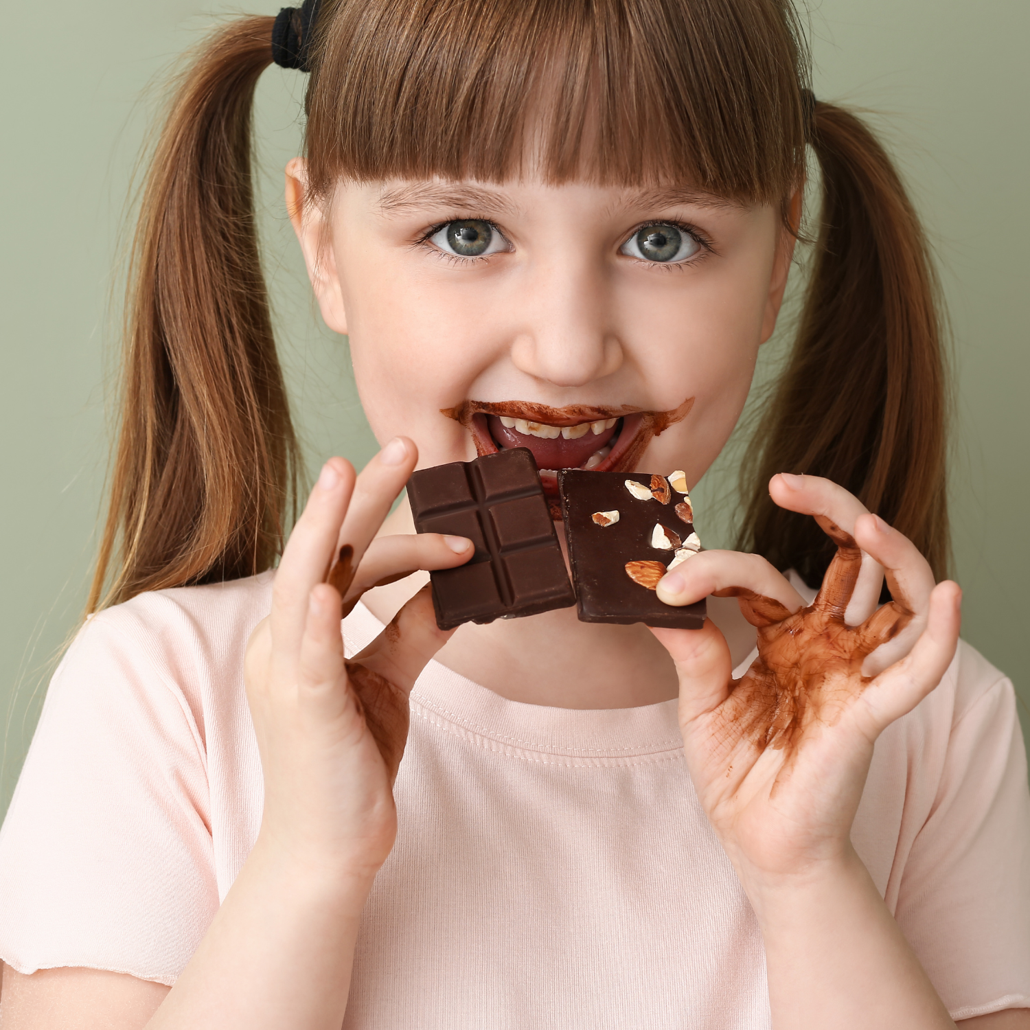 Can kids be given Dark Chocolate?