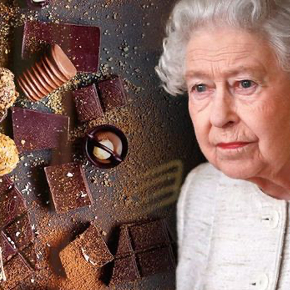 What did Queen Elizabeth have, when she said “I want to eat a chocolat