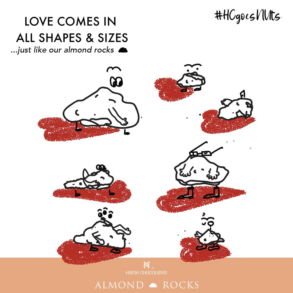 From our Almond Rocks Comic series | LOVE