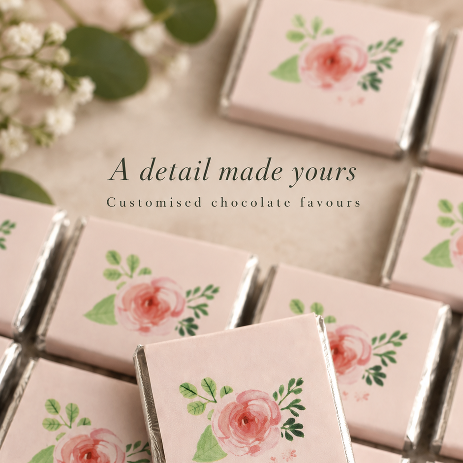 Customised Assorted Squares - Wedding Collection