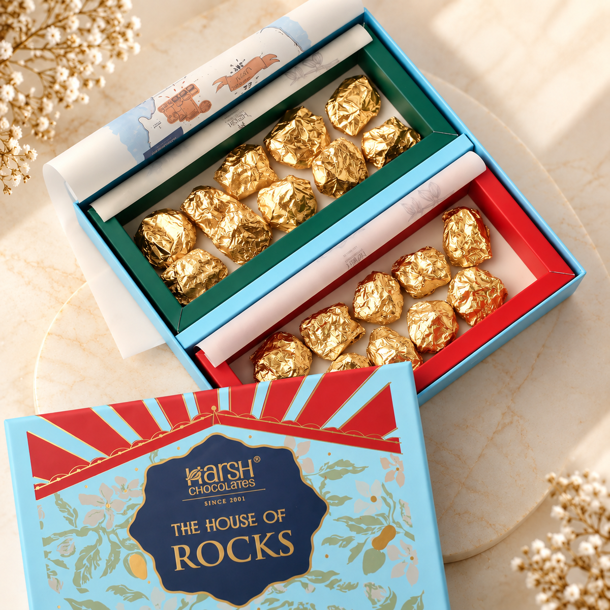The House of Rocks - Assorted rocks Box - 20pcs