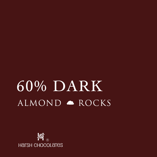 60% Dark Almond Rocks