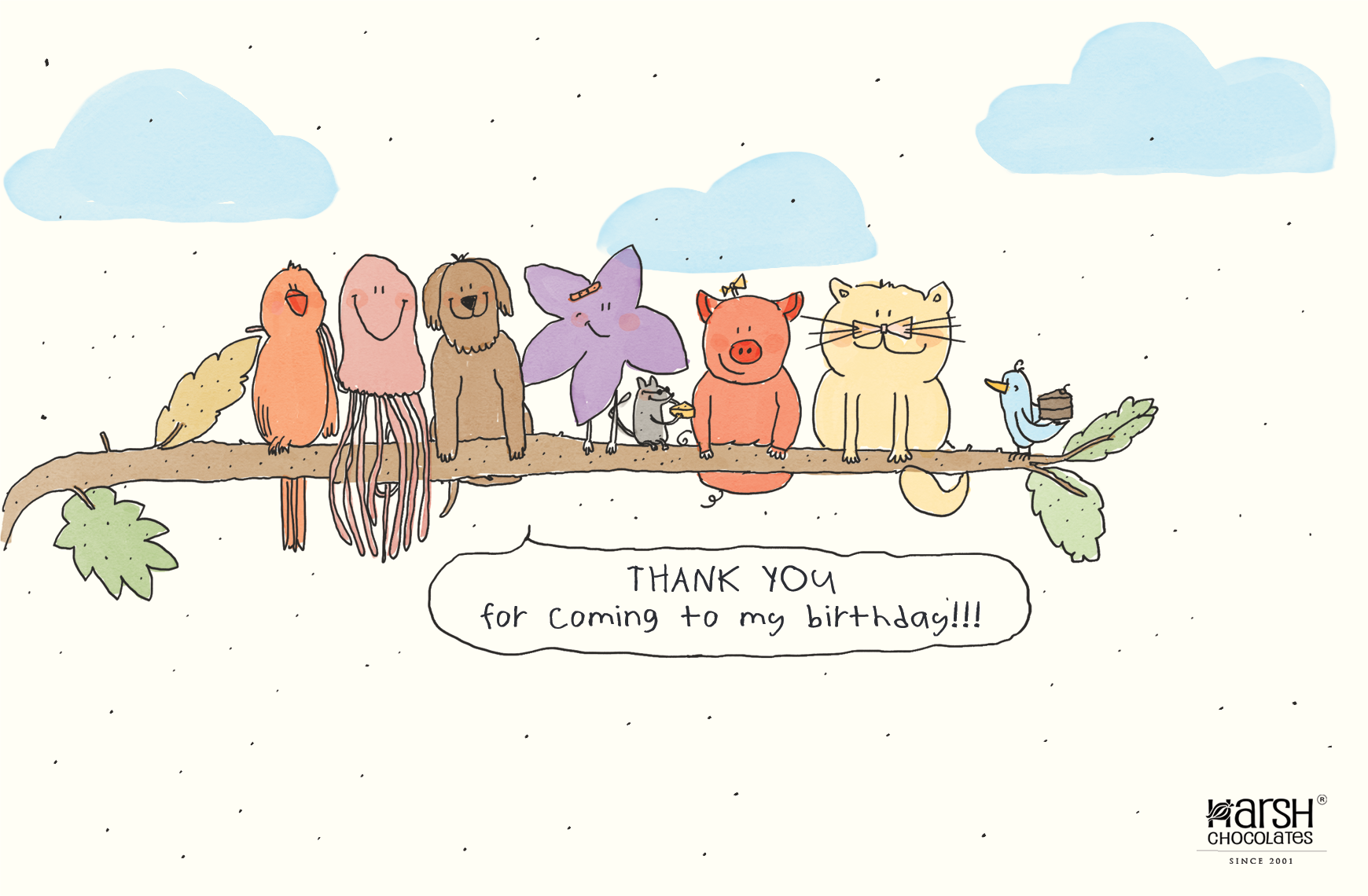 Animal Theme - Thank you