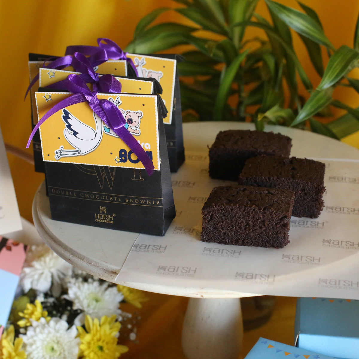 Brownie Chocolate - New Born Announcement-1