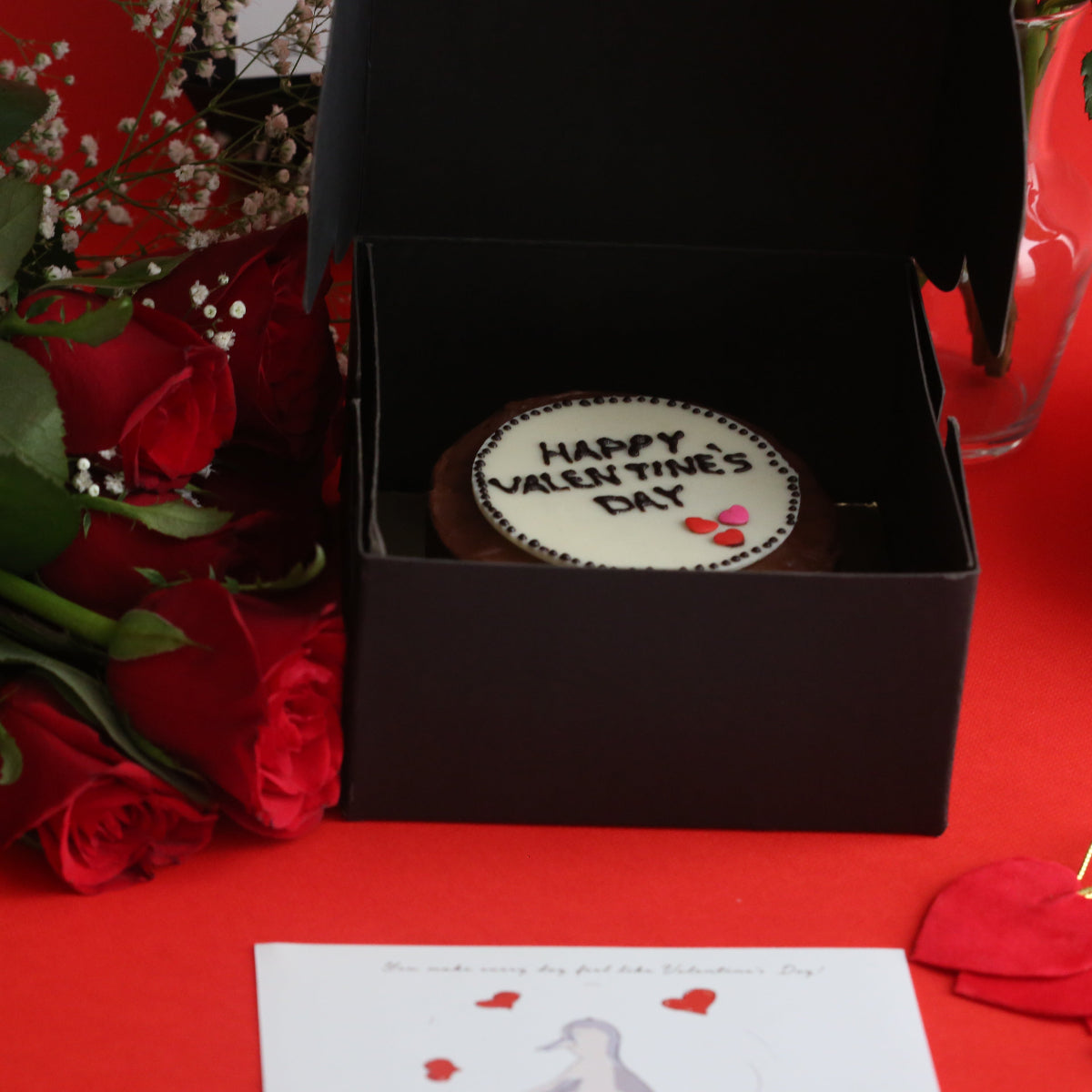 Double Truffle Mini Cake - Valentines Special-1