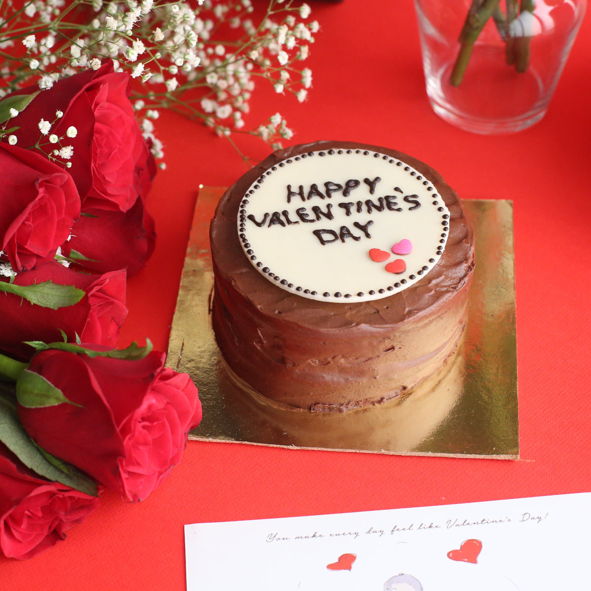 Double Truffle Mini Cake - Valentines Special-2