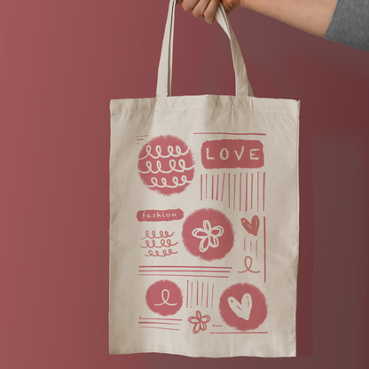 LOVE Tote Bags