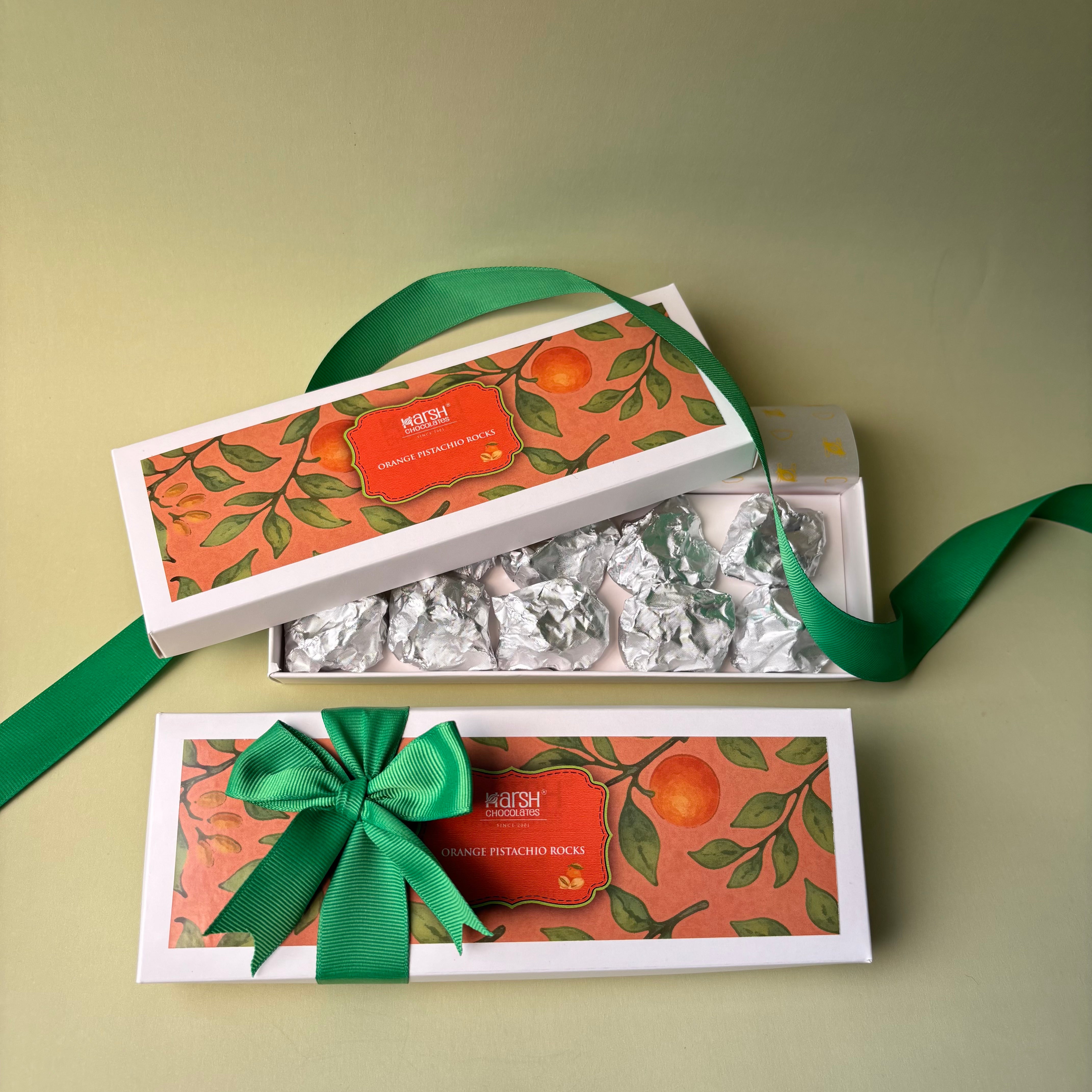 Orange Pistachio Rocks