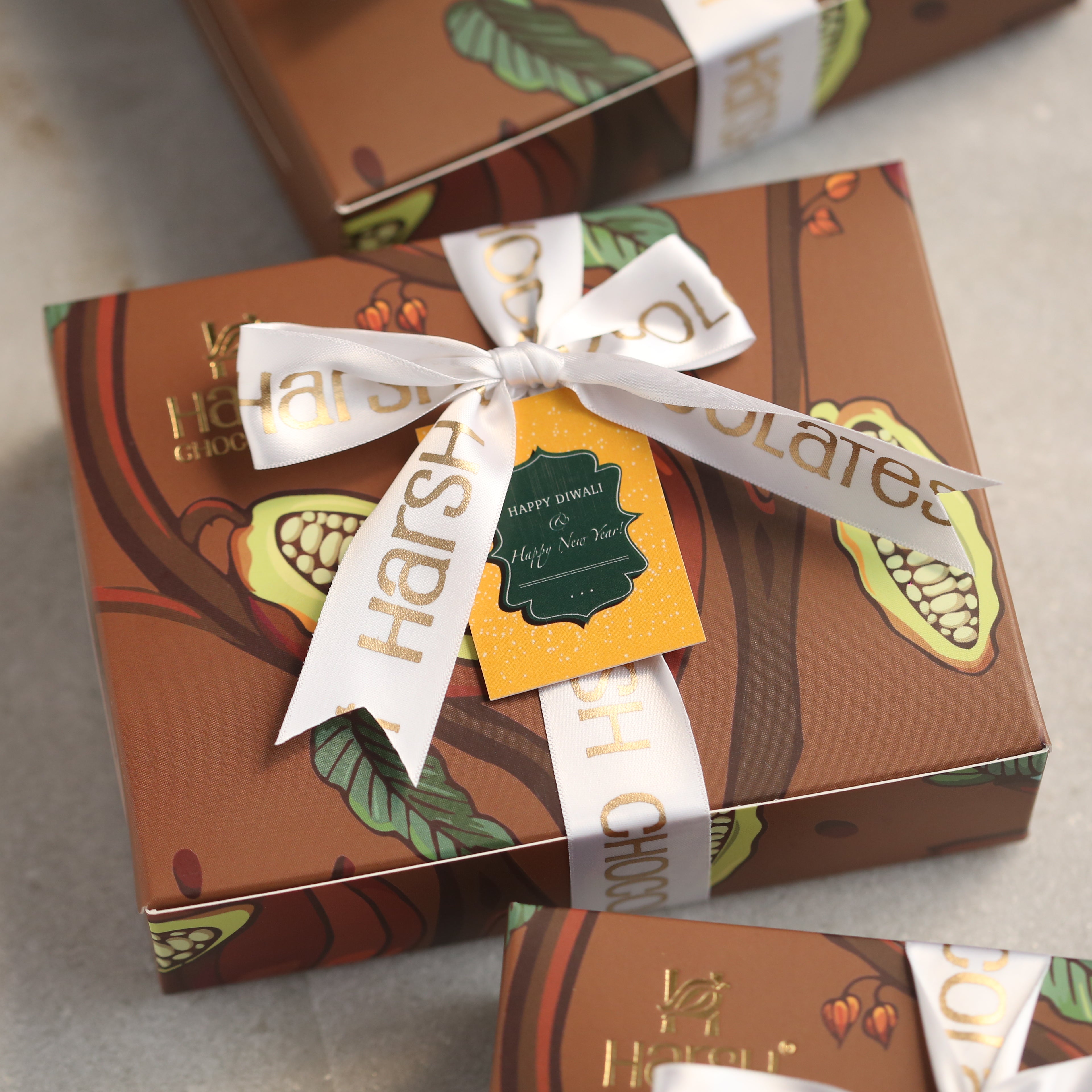 Thank You Chocolate Black Gift Box - Kosherline