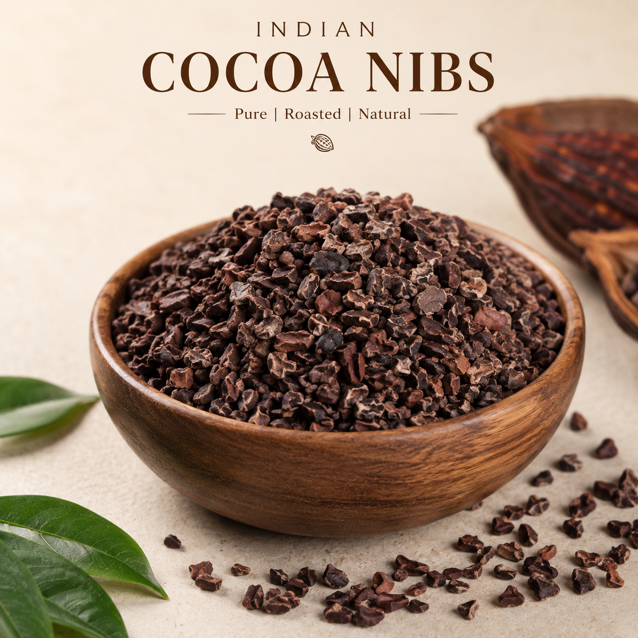 Cocoa Nibs by Harsh Chocolates