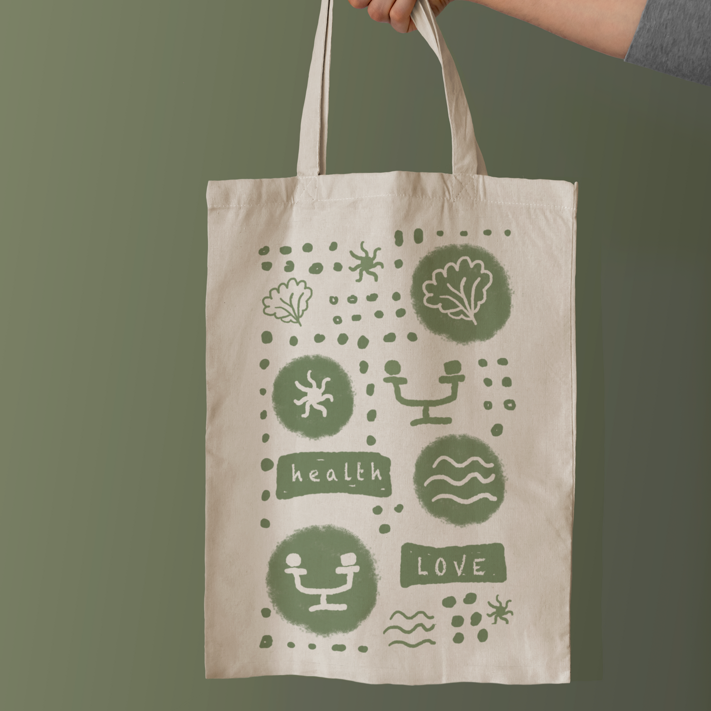 LOVE Tote Bags