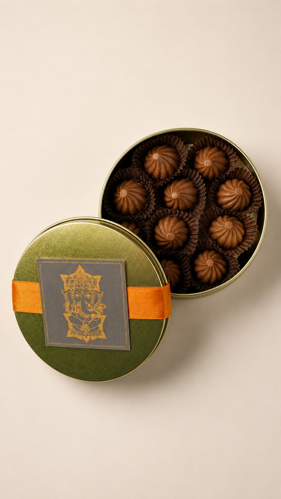 Chocolate Modaks - Tin of 21