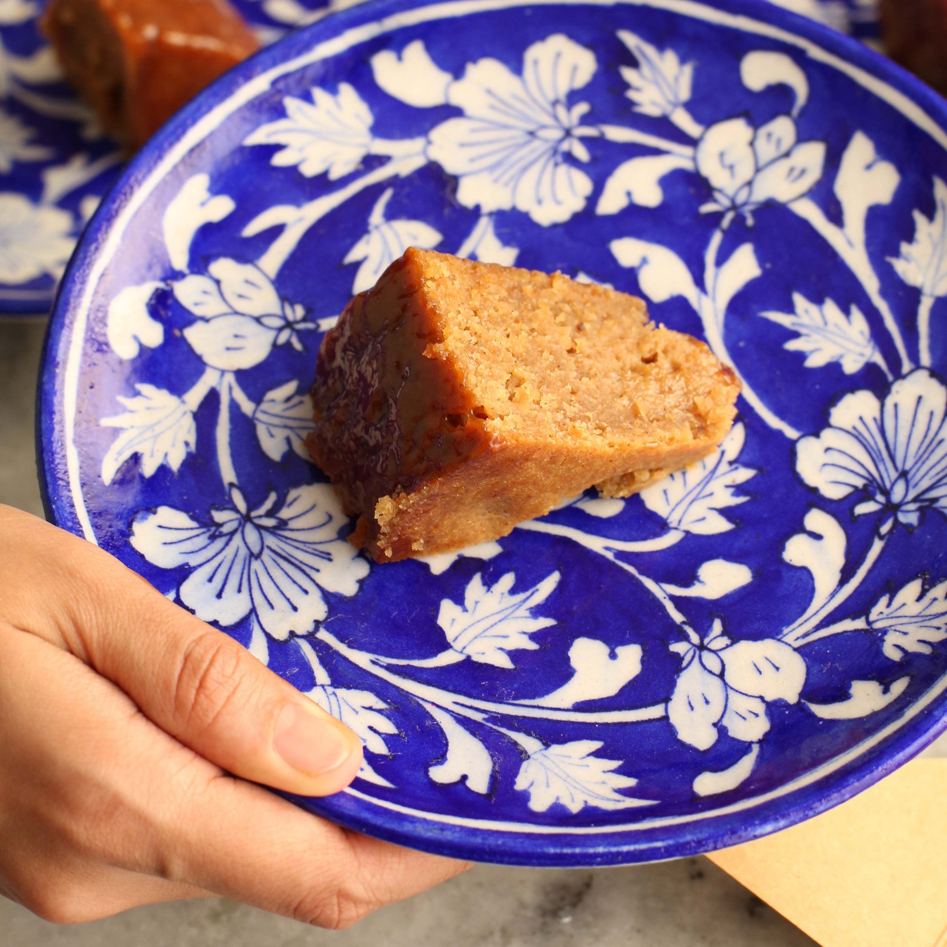 Spice Cake with sticky Soy Caramel