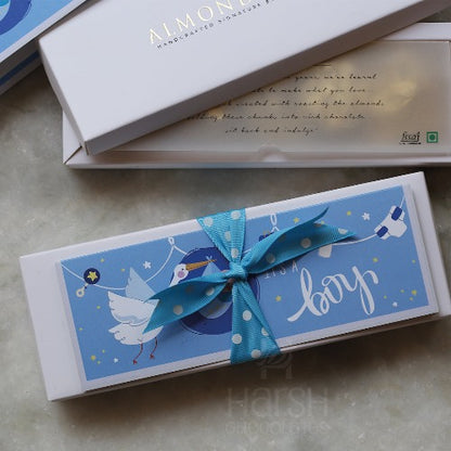 almond chocolates gifts for new birth announcements